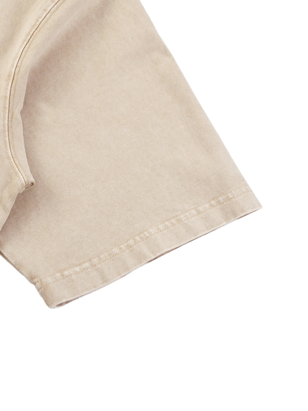 Snow-Washed Boxy Cotton Tee