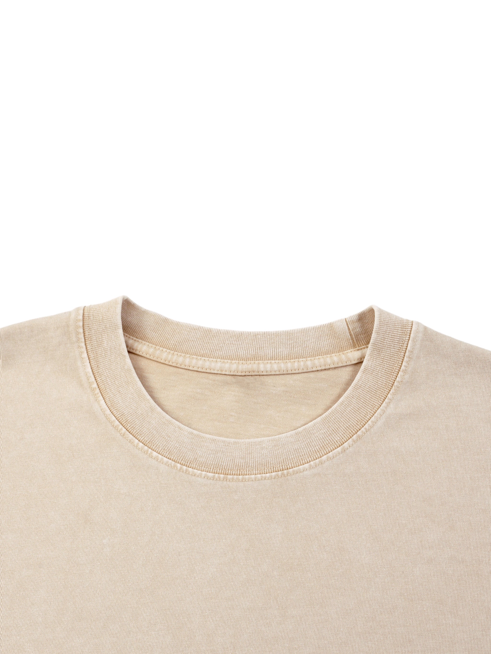 Snow-Washed Boxy Graphic Tee