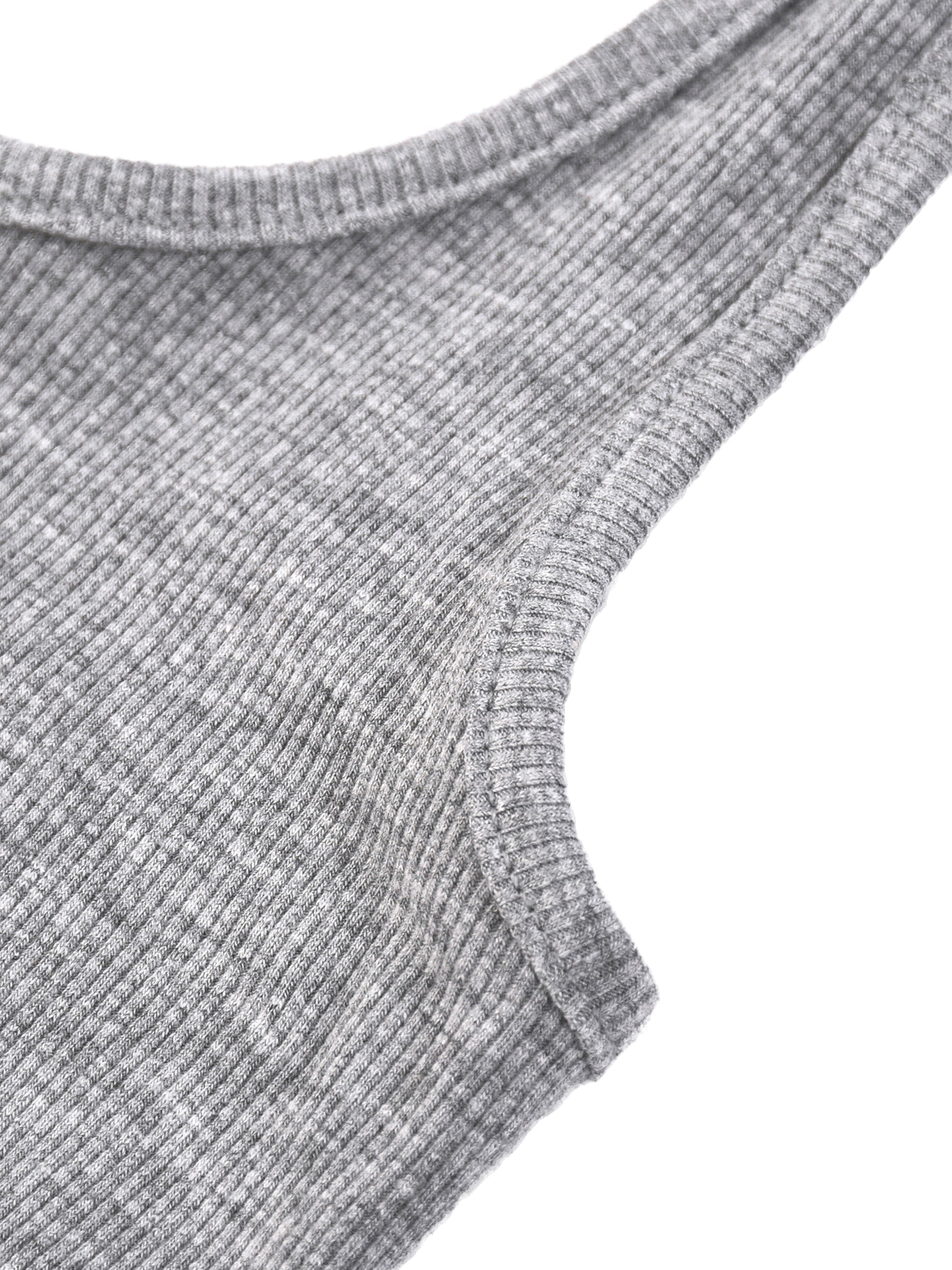STC. Ribbed Henley Tank