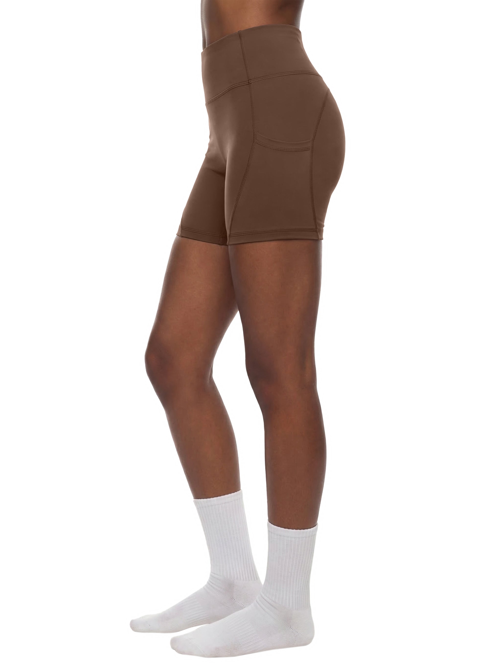 STC. High-Waisted Pocket Biker Shorts