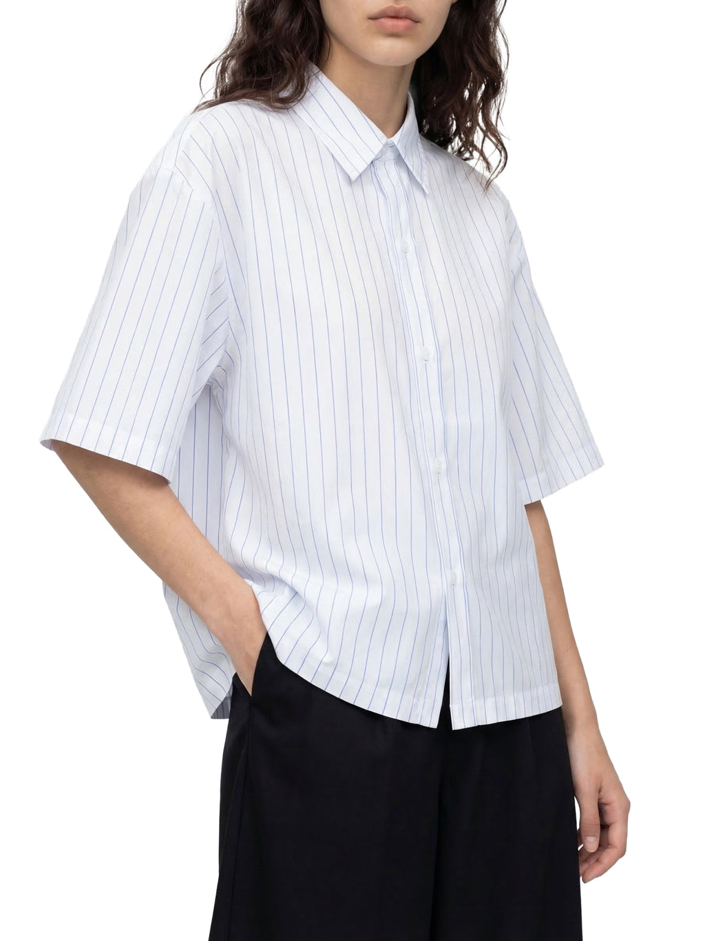 STC. Striped Boxy Shirt — Universal Fit