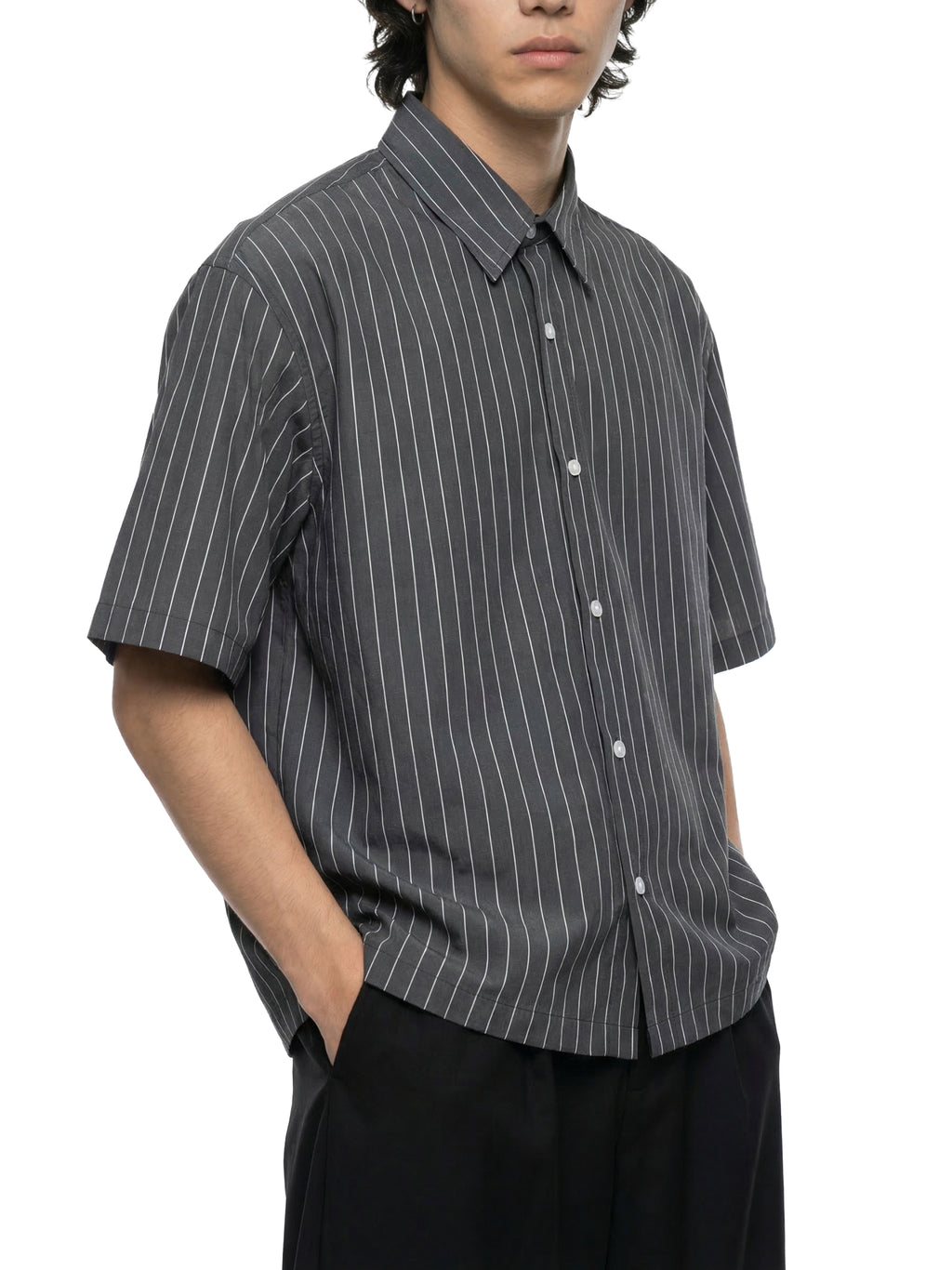 STC. Striped Boxy Shirt — Universal Fit