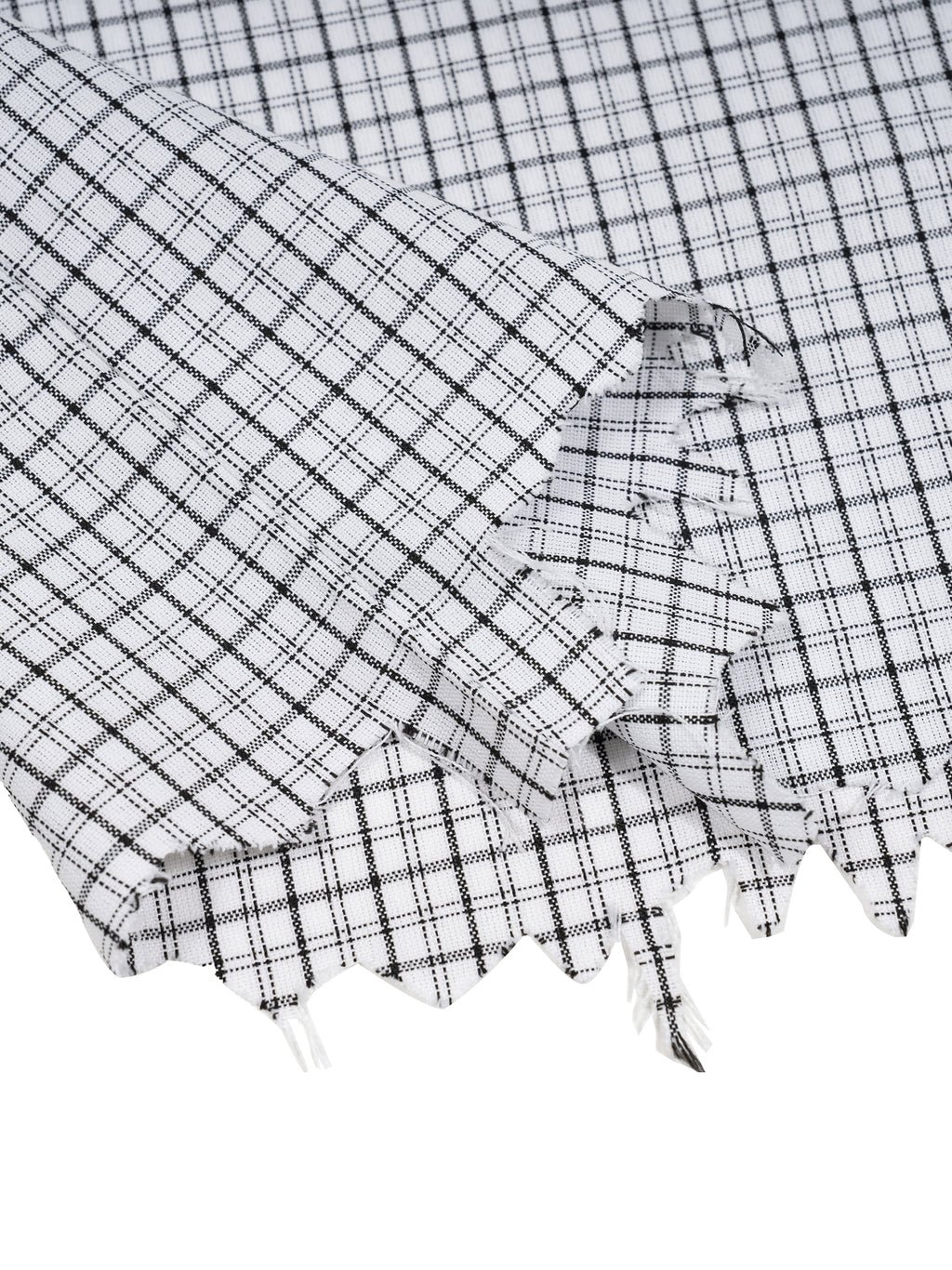STC. Distressed Plaid Box Shirt