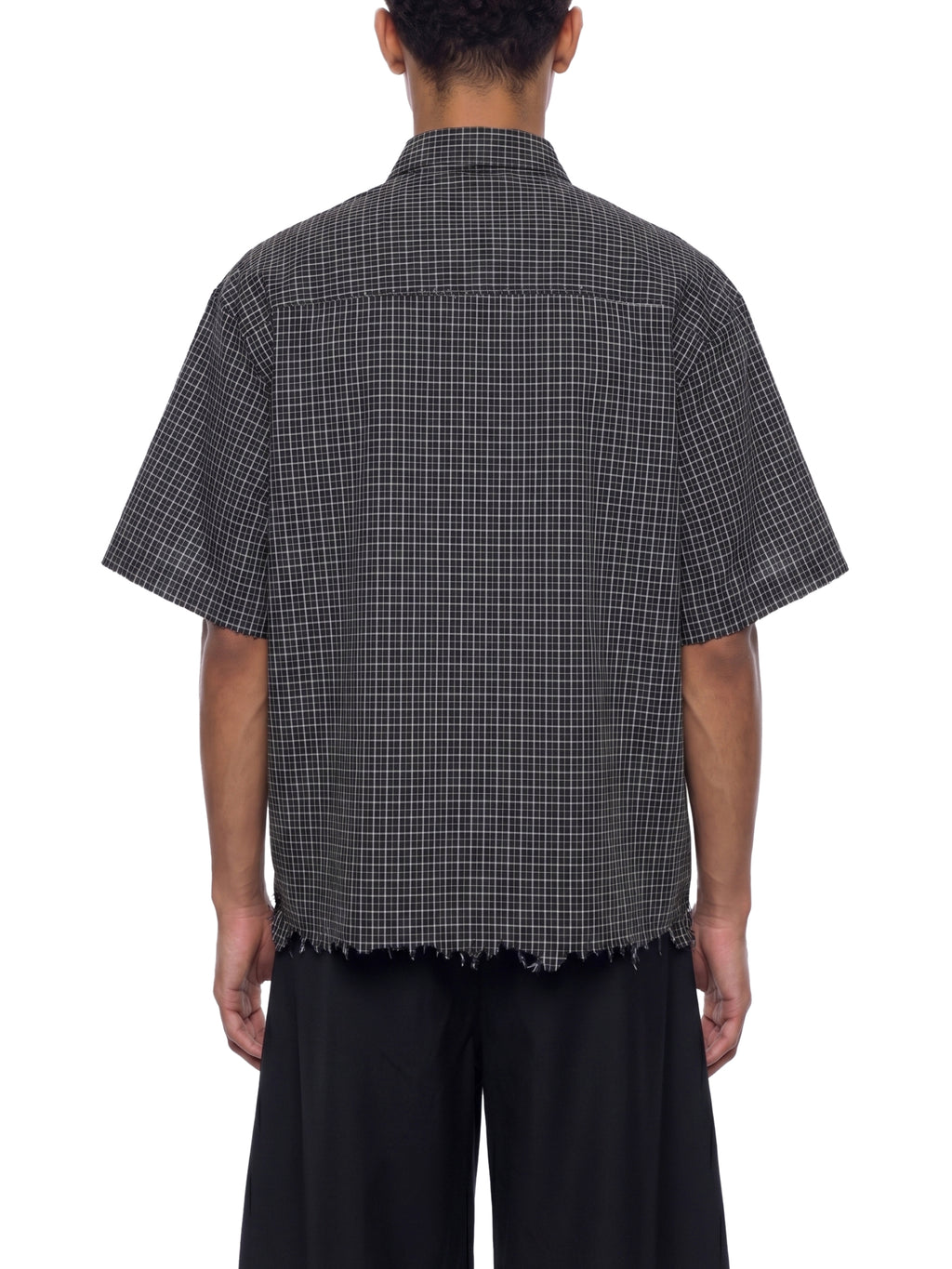 STC. Distressed Plaid Box Shirt