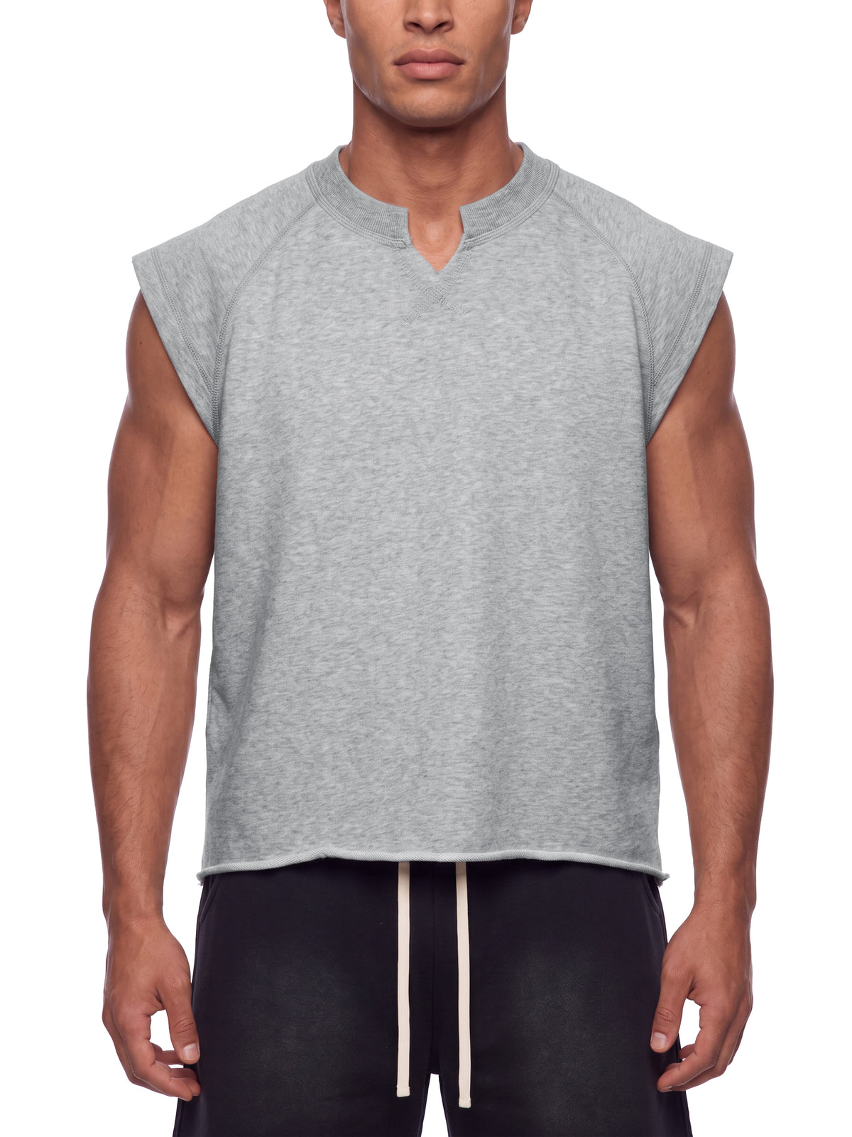 STC. Raw Cut Boxy Tank