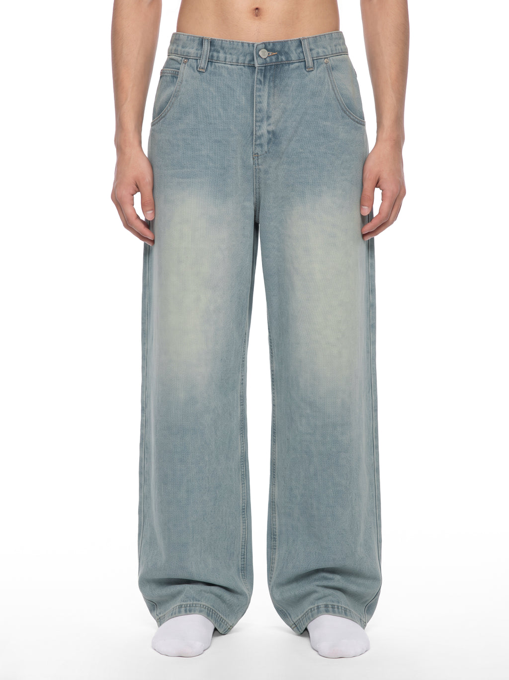 Sunfade Wide-Leg Jeans