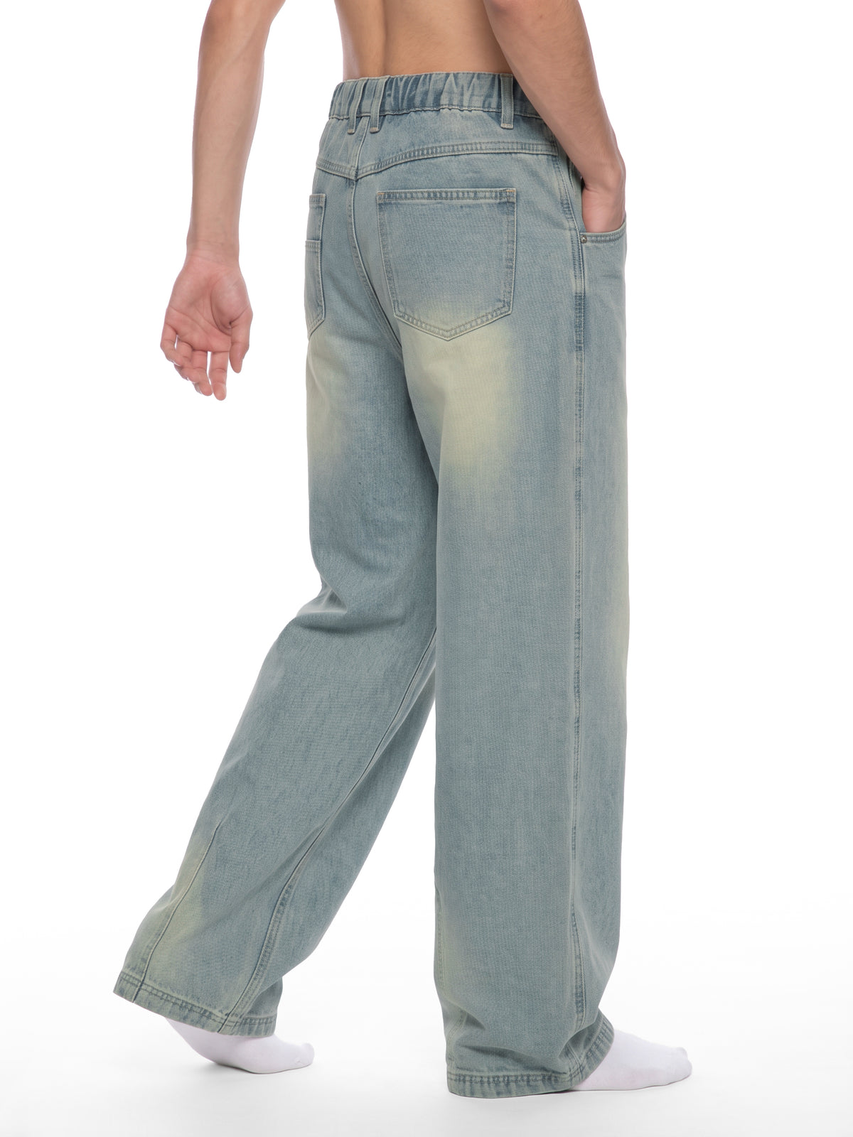 Sunfade Wide-Leg Jeans